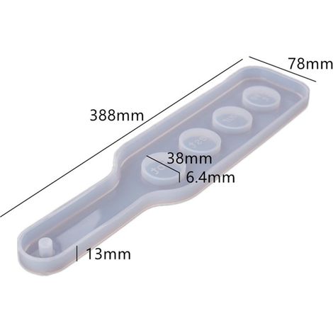 Silikonform für Glastablett, DIY-Epoxidharzform, Weinglashalter, Hängetablett (1/3)
