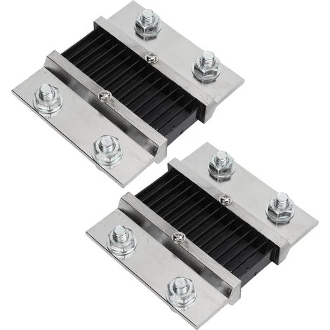 2 résistances de shunt de 75 mV CC pour la mesure de courant continu shunt externe haute précision pour ampèremètre 1500 A (1/5)