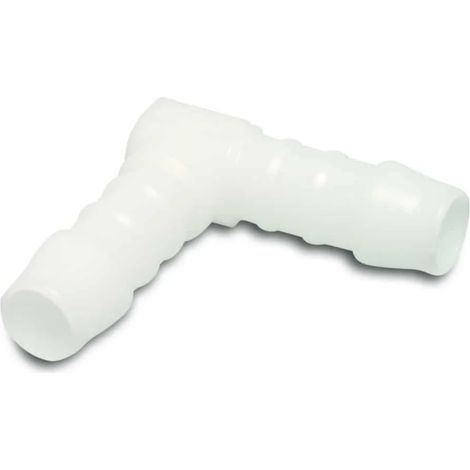Conector Manguera 16mm, Codo 90° Plástico para Riego (1/3)