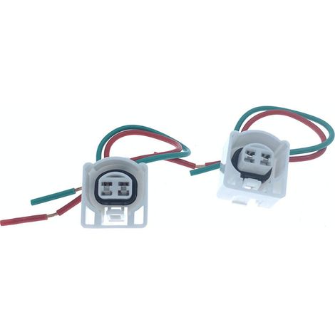 Wasserdichter Kfz-Steckverbinder Serie 2.3, 2-poliger Kabelbaumstecker, weißer Stecker DJ7025-2.3-21 --JB2178-2P