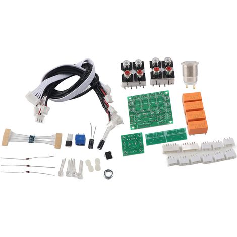 Audio Input Switch Module DIY Switching Board 4 Way Signal Selector Amplifier Relay (1/5)