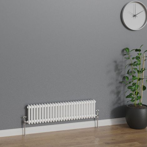 WarmeHaus Traditional White Double Column Radiators 300x1190mm (1/5)