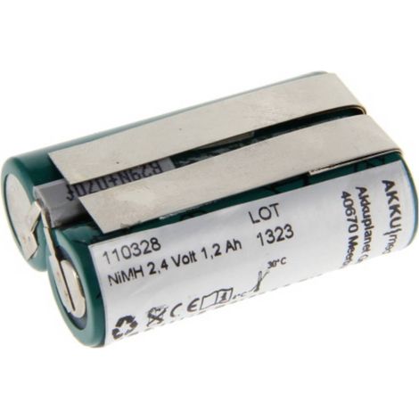 Akku Med Batteria per settore medicale Sostituisce la batteria originale (originale) 4860 501.002 Eppendorf 2.4 V 1200