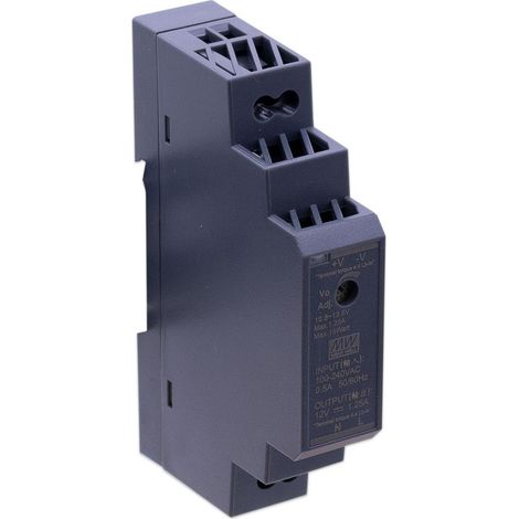 Mean Well HDR-15-12 LED Hutschienen Netzteil 15W 12V 1.25A DIN Rail CV (1/5)