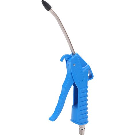 Pistolet à poussière avec buse courte en acier inoxydable, outil de nettoyage haute pression 160 PSI (1/5)