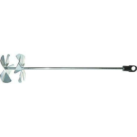 Agitateur 80mm jaune chrome