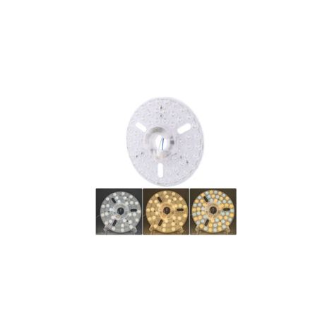 Panneau de Remplacement de Lumière de Ventilateur de Plafond 24W 230V, Kit d'éclairage LED, 3cct 3000K 4000K 6000K