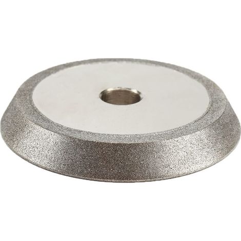 Disque Poncage Beton, Disque Diamant, 78mm Diamant meule Cercle affûteur Disque Plat meuleuse for carbure métal tungstène Acier Fraise Outil 1/2 ''alésage (1/4)