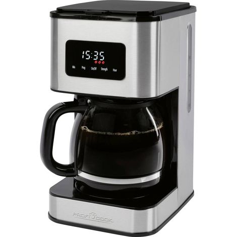 Machine à café 1,5L 900W Acier inoxydable Proficook PC-KA1299-Inox (1/2)