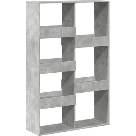 Maison Exclusive - Libreria Grigio Cemento 100x33x155,5 cm in Legno Multistrato