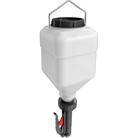 Distributeur de sauce suspendu de grande capacité (5,5 L) pour moutarde, salade, ketchup, mayonnaise, etc. (1/5)