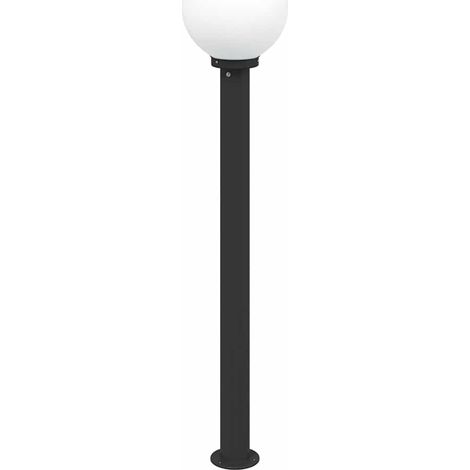 Baliza de luz de 120 cm, color negro, IP44 vidaXL