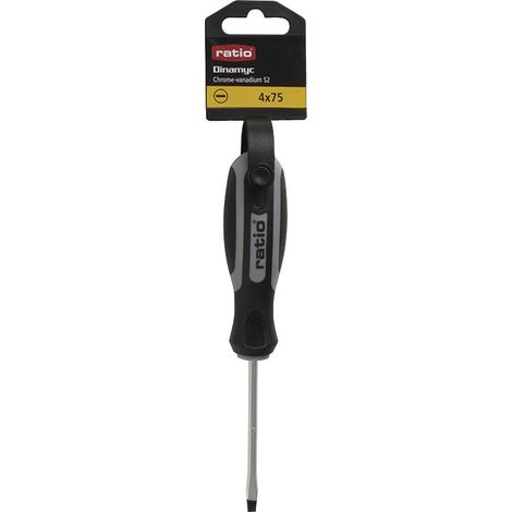 Tournevis embout PLAT série Dinamyc Pro - talla 0,8 x 4 x 75 mm. (1/2)