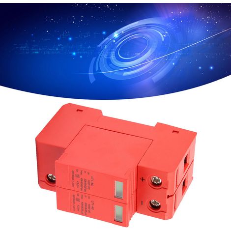 Parafoudre basse tension DC1000V 2P 20KA-40KA pour protection domestique (1/5)