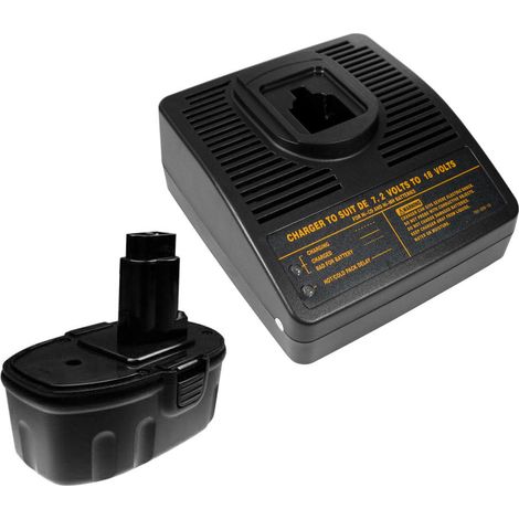 Angebot im Set: Akku Schnellladegerät + Hochleistungs Akku 18V 3000mAh für Dewalt DC988 DC998 DC212 DW056 DW057 DW059 DW999 DW960 DW995 DW997 DW997 DW999 DW959 BSA82 DW929 UL18