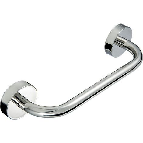 Corrimano sicurezza bagno 25cm in acciaio inox installazione a muro  MIRA-C kamalu