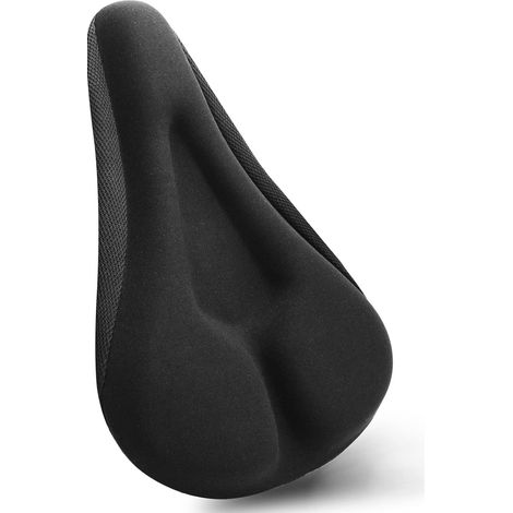 Housse de Coussin de siège de vélo, Housse de siège de vélo rembourrée en Gel, Extra Douce, pour VTT de Montagne, Vélo de Route, pour Hommes et Femmes (1/5)
