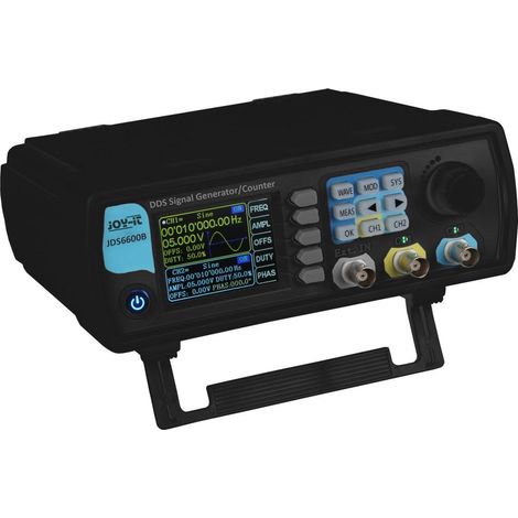 Joy-it JT-JDS6600-B generador de señales negro
