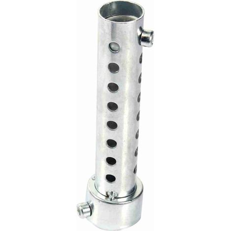 Silencieux d'échappement universel pour moto, DB Killer, insert de chicane argenté 35 mm-Crezuo (1/5)