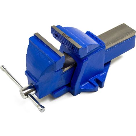 Workshop Vice 125mm Wolf Engineers Bench Vice S.G Iron Fixed Base