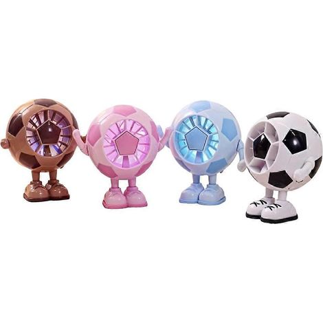 4 pièces soccer ventilateur ensemble personnel refroidissement pour game day voyage extérieur bureau device ventilateurs (1/5)