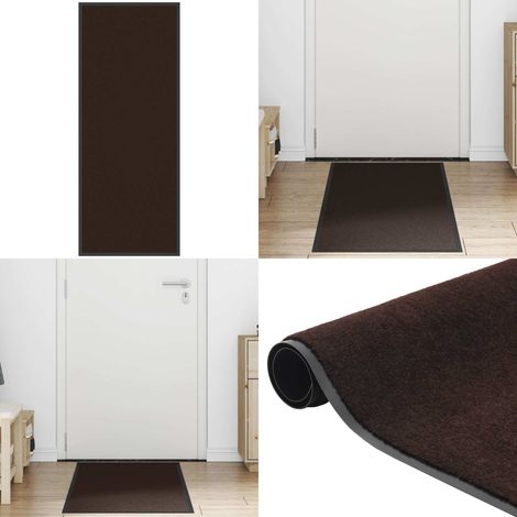 vidaXL Paillasson marron 60x150 cm (1/5)