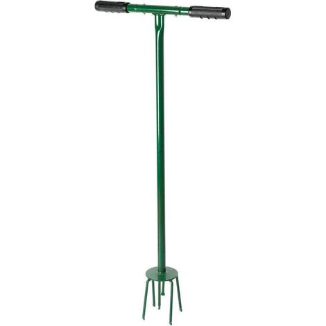 Bêche à Griffe 5 Dents - Outil de Jardinage - Robustesse et Efficacité - D-Work