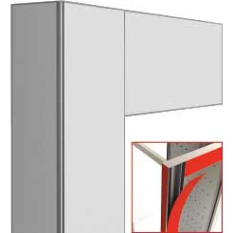 Déco vitrine - blanc mat - magnétique - Diamond