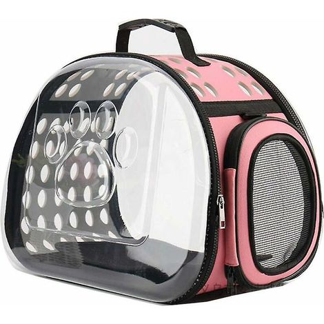 sac De Transport Pour Chat Chien Et Autres Animaux De Compagnie Lger Respirant Sac Main Avec Bandoulire Pour Voyage Sac Portable Pour Animaux Pan (1/5)
