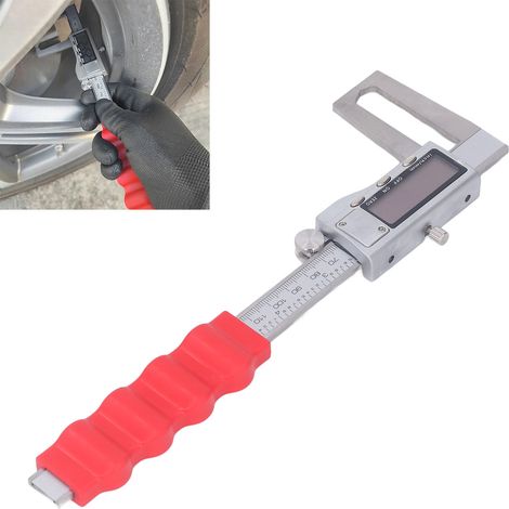 Außennut-Bremssattel aus Edelstahl mit Digitalanzeige 0-150 mm, spezieller Nonius-Bremssattel für Bremsbeläge (1/5)