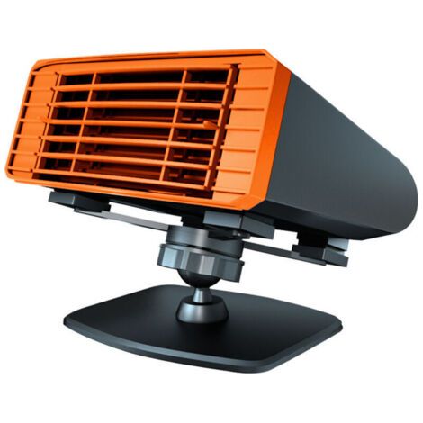 24V 180W Auto-Heizung, Scheibenenteiser, tragbarer Ventilator, 360°-Drehung, für Sommer und Winter, Blau