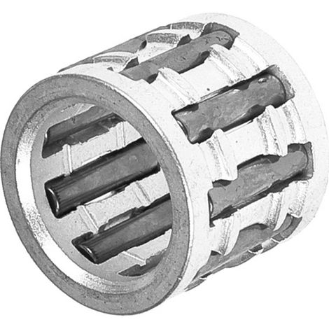 Rodamiento de agujas para biela/pasador de pistón Stage6, 12x17x15 mm, chapado en plata.
