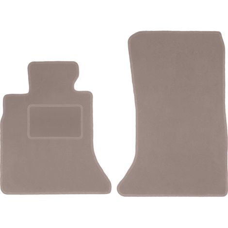 Alfombrillas delanteras para BMW 5 F10 berlina (2010-2013) beige (1/5)