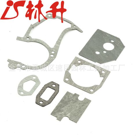 Vise and écrous de plaque de guidage d'accessoires de tronçonneuse adaptés aux tronçonneuses 4500, 5200 et 5800. (1/4)