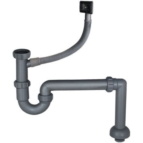 Single bowl kitchen sink, with underground water line single ended drain pipe for the sink, breakable. (1/4)