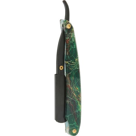 Porte-rasoir droit homme voyage étui acier inoxydable support manuel de rasage visage rangement sécurité (1/5)