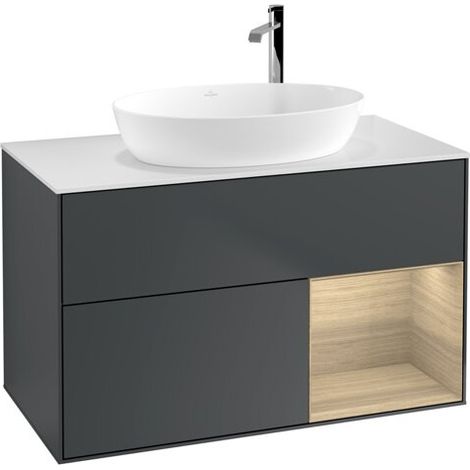 Villeroy & Boch G901PCHG Meuble sous-lavabo Finion G90 (1/2)