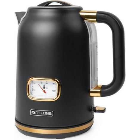 Hervidor 1,7L 2200W Muse MS30BC Negro Cobre