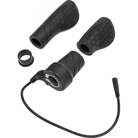 Poignée d'accélérateur tournante pour vélo électrique, sensible et stable, avec prise étanche pour moteur central Bafang. (1/5)