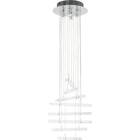 Italux Spyro Plafonnier suspendu moderne à 20 ampoules, GU10 + G4 (1/2)