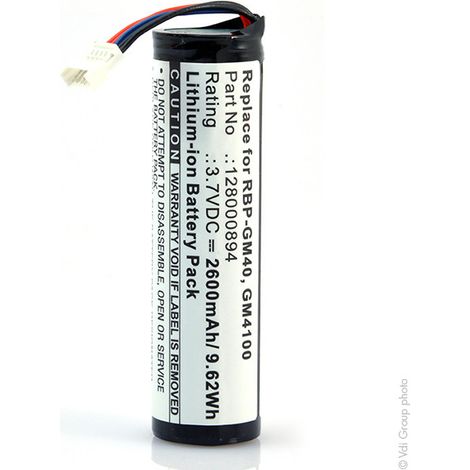 NX - Batterie lecteur codes barres 3.7V 2600mAh - GD4430-BKK1S-E13B18492RBP-GM4 (1/3)