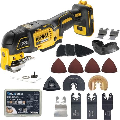 Dewalt DCS356N 18v XR Brushless Oscillating Multi Tool 3 Speed + 39 Accessories (1/5)