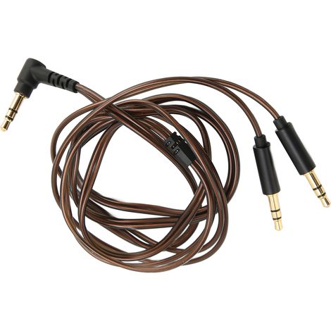 Câble audio 3.5mm vers double 3.5mm mâle pour Hifiman Sundara, Arya, Ananda - Noyau OFC (1/5)