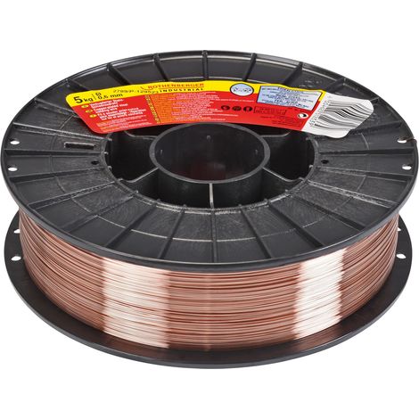 ROTHENBERGER  Industrial  alambre  de  soldadura  por  gas  protector  0,6  mm  /  5  kg  -  31233