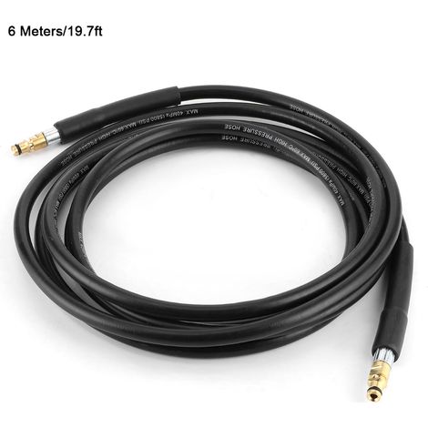 Tuyau de nettoyage à eau pour nettoyeur pression compatible avec Karcher K2 K3 K4 K5 et 19 69 pi 6 m (1/5)