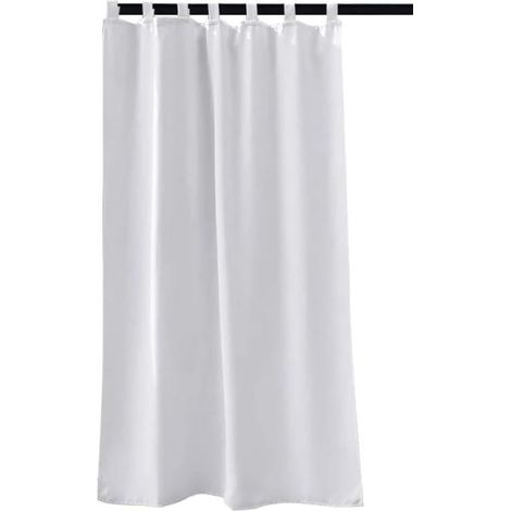 Rideaux D'ExtéRieur Rideaux extérieurs imperméables, isolants Thermiques, occultants, for fenêtre, Rideaux d'extérieur for Jardin Rideau Pergola ExtéRieur(Blanc,1 Panel 132x183cm) (1/5)