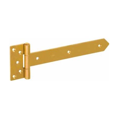 Bisagra para portón DOMAX 150x40x3mm ZINC DORADO para portones y puertas