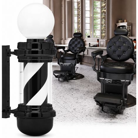 Lampada a LED da soffitto per barbiere, insegna pubblicitaria per salone di bellezza, 67 cm (1/5)