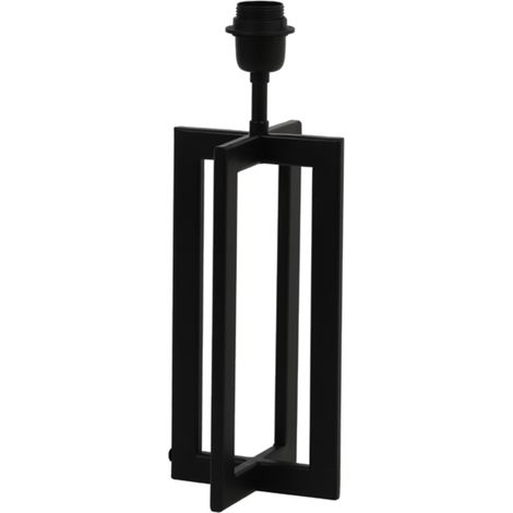 Light & Living - lámpara de mesa - Mace - negro - metal -
