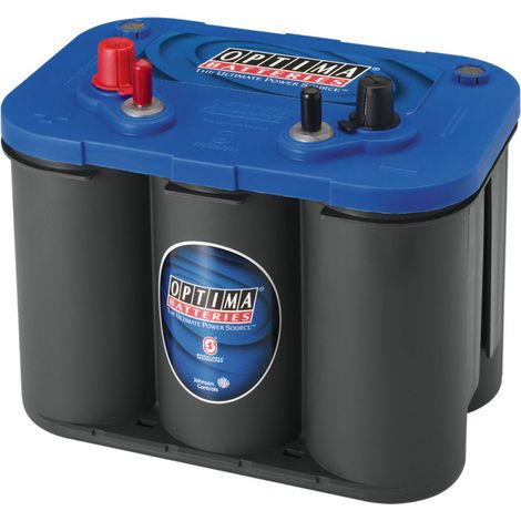 Batterie voiture démarrage Spiral Cell 50Ah 12V – Technologie AGM – 815A CCA – BT SLI 4.2 – Polarité plus à gauche – Optima (1/5)